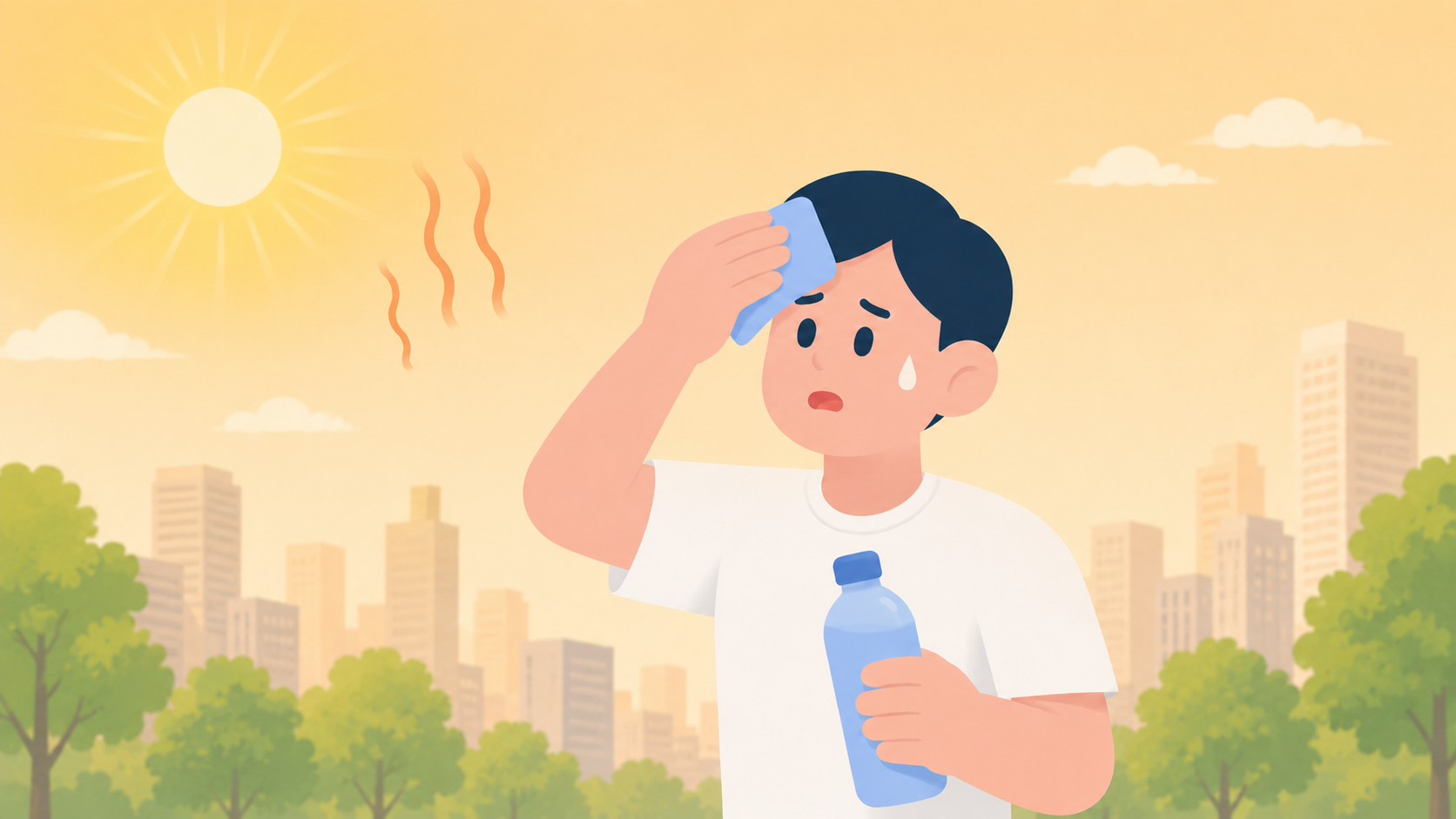 땀이 안 나면 더 위험하다? 열사병을 의심해야 하는 순간 TOP5